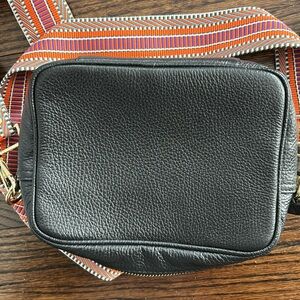 Elie Beaumont guitar strap purse - Crossbody Black (Aztec strap)